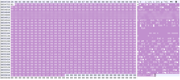 FinSpy configuration stored into the DEX