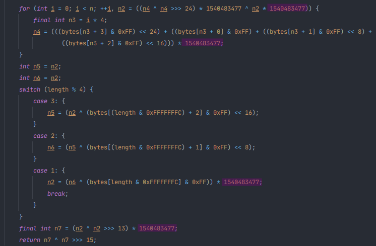 Java method generating the local socket address